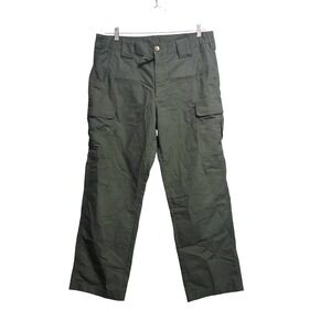 Propper Womens Tactical Cargo Pants Olive Green Ripstop Straight Leg Size 14